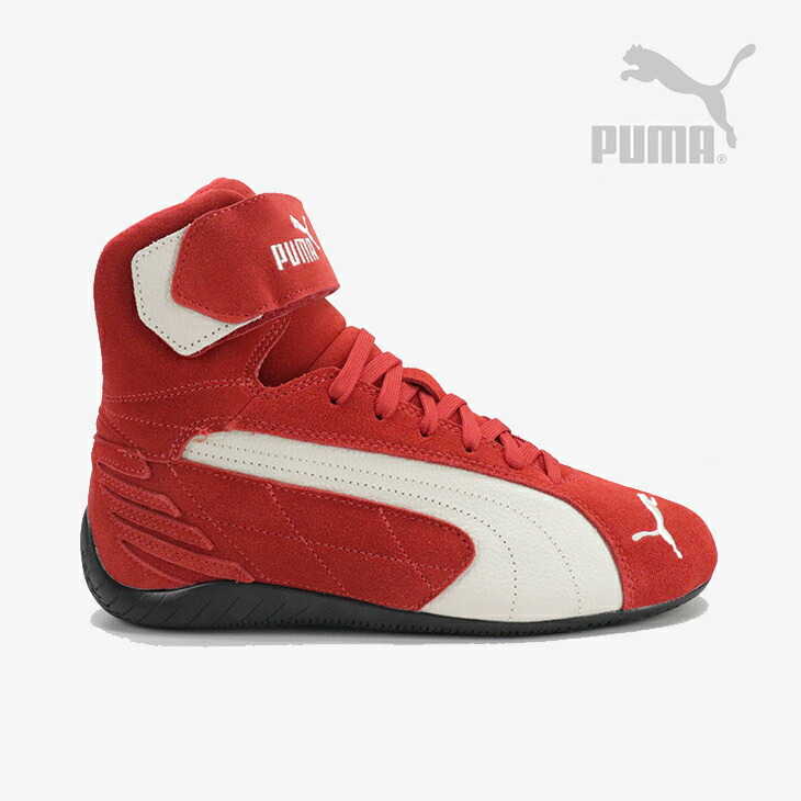 ：PUMA｜Speedcat Mid Suede/ プーマ/スピードキャット ミッド スエード/レッドｘウォームホワイト #｜GO ON 15,048円
