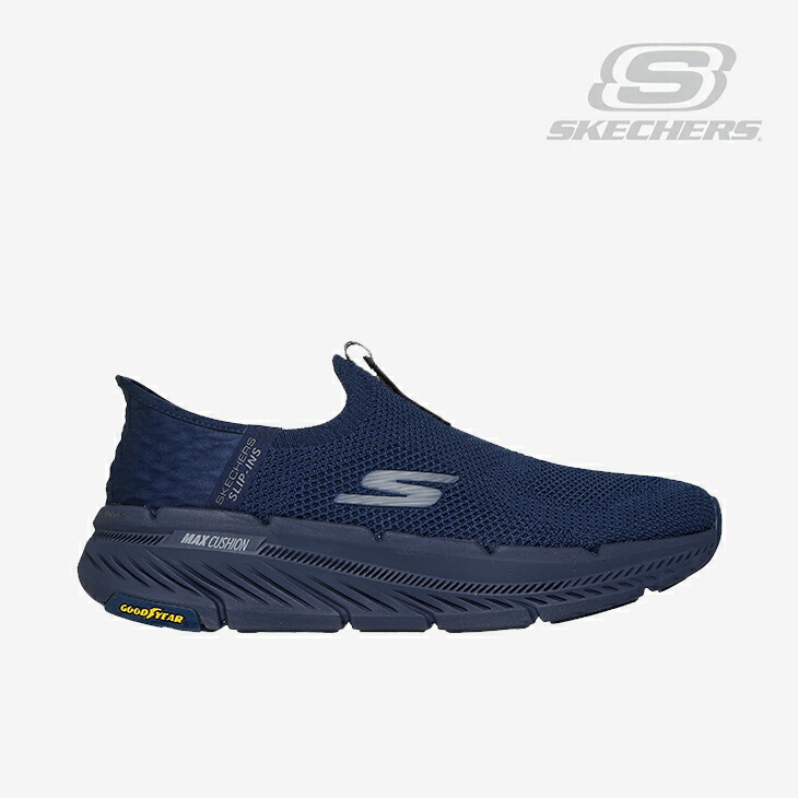 ：SKECHERS｜Slip-Ins Max Cushioning Premier 2.0/ スケッチャーズ/スリップインズ マックス クッショニング 割り増し金/ダークネイビー #