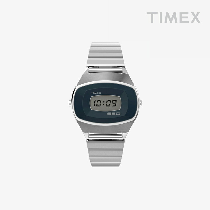 :TIMEX|Classic SSQ Digital Reissue Solid State Quartz/ タイメックス/クラシック SSQ デジタル リイシュー ソリッド ステート クォーツ/シルバー #|GO ON