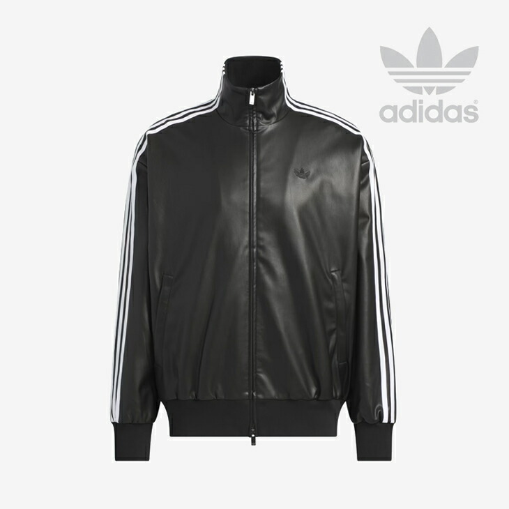 楽天市場】フェイクレザー アディカラー スリーストライプス ルーズ