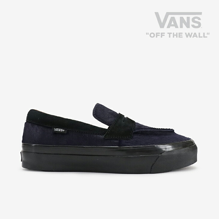 ・VANS Premium｜Loafer 53 LX Pony Hair/ ヴァンズ/プレミアム ローファー 53 ラックス ポニー ヘアー/ドレスブルー #｜GO ON