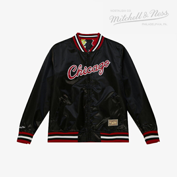 76ers ミッチェルアンドネス　ジャケット Mitchell&Ness NBA 76ers ジャケット Heavyweight Satin Jacket