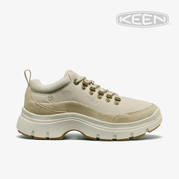 ・KEEN|W Kosa Oxford Leather Comfort Boot/ キーン/コーサ オックスフォード レザー コンフォート ブーツ/バーチxサファリ #|GO ON