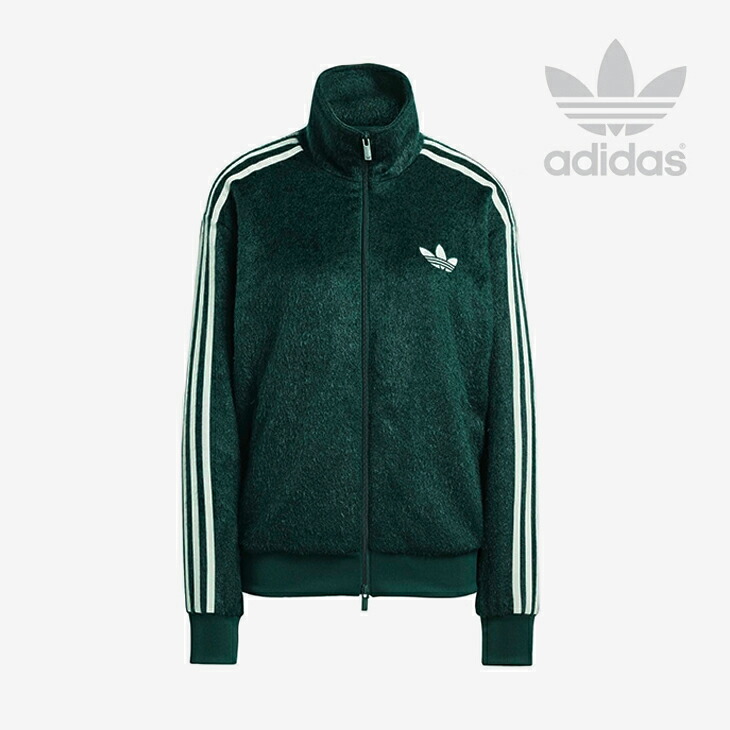 adidas ファイヤーバード ベロア トラックトップ ダークグリーン adidas FIREBIRD VELOUR TRACK TOP / アディダス ファイヤーバード