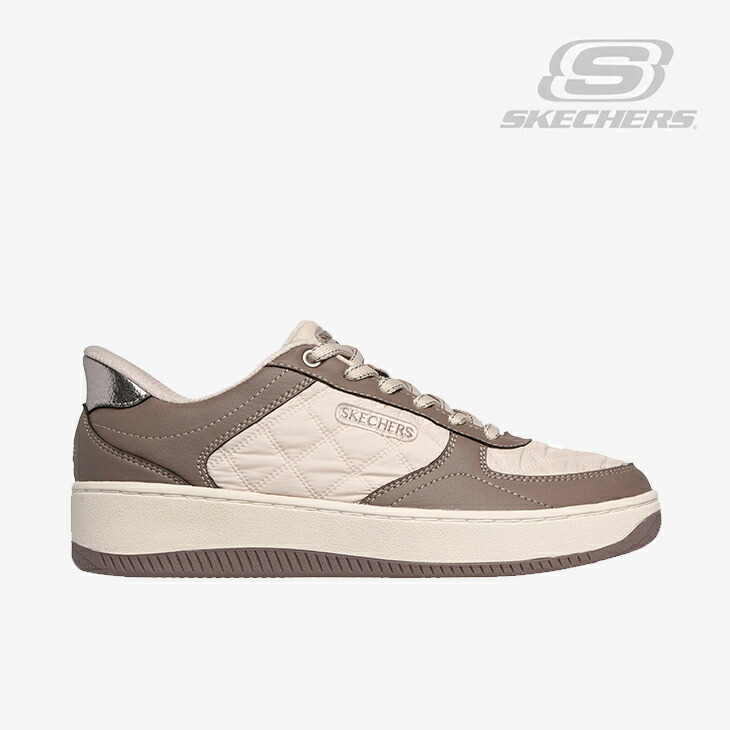 ：SKECHERS｜W Slip-Ins Sport Court 2.0 Cozy Fit Daily Journey/ スケッチャーズ/スリップインズ スポーツ コート コージー フィット デイリー ジャーニー/トープｘブラウン #