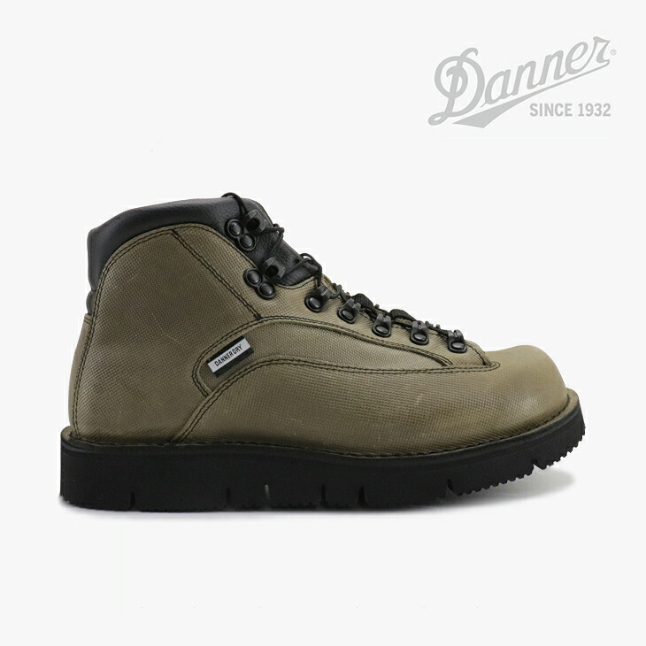 ・DANNER｜Cave Trooper WP Leather Vibram/ ダナー/ケーブ トゥルーパー ウォータープルーフ ビブラム/ドーングリーン #