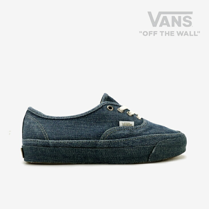 ・VANS Premium｜Authentic 44 Lx Washed Denim/ ヴァンズ/割り増し金 オーセンティック 44 ラックス ウォッシュド ジーンズ/インディゴ #