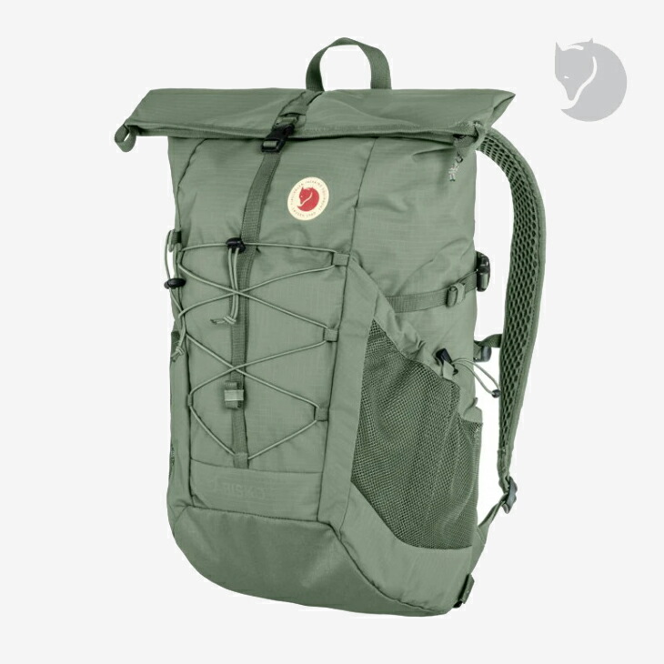 ・FJALLRAVEN|Abisko Hike Foldsack Daypack/ フェールラーベン/アビスコ ハイク フォールドサック デイパック リュック/パティナグリーン #