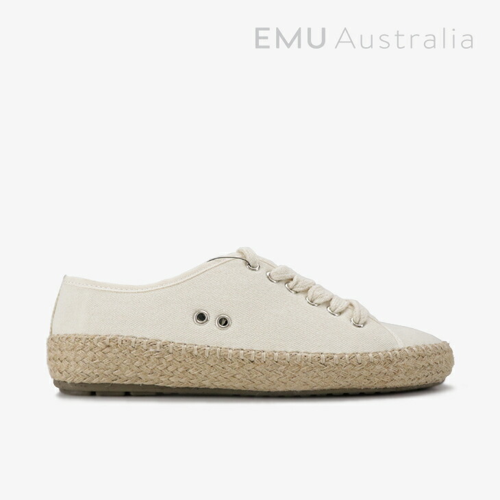・EMU｜W Agonis Organic/ エミュー/アゴニス オーガニック エスパドリーユ/ナチュラル #