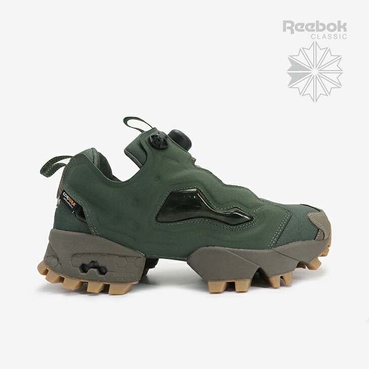 ：REEBOK｜Instapump Fury 94 Winter Cordura/ リーボック/インスタポンプ フューリー 冬期 コーデュラ/グリッド緑であることｘ緑であること #