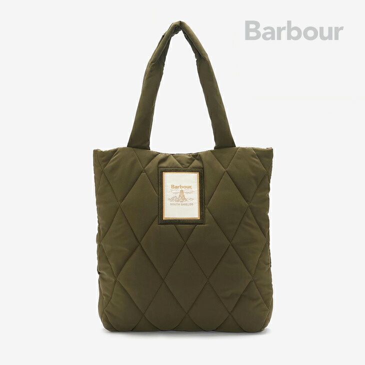 楽天市場】Barbour バブアー Mariah キルティング トートバッグ