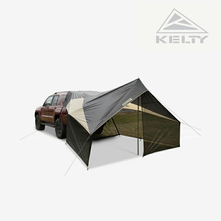・KELTY｜Waypoint Screenhouse Tarp Universal vehicle attachment/ ケルティー/ウェイポイント スクリーンハウス タープ カーサイド アタッチメント/ダークシャドー #画像