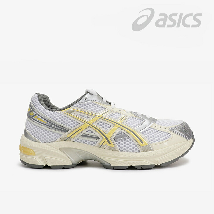 ：ASICS｜W Gel-1130 Running/ アシックス/ゲル イレブンサーティ テクニカルランニング/ホワイトｘフェイデッドイエロー #