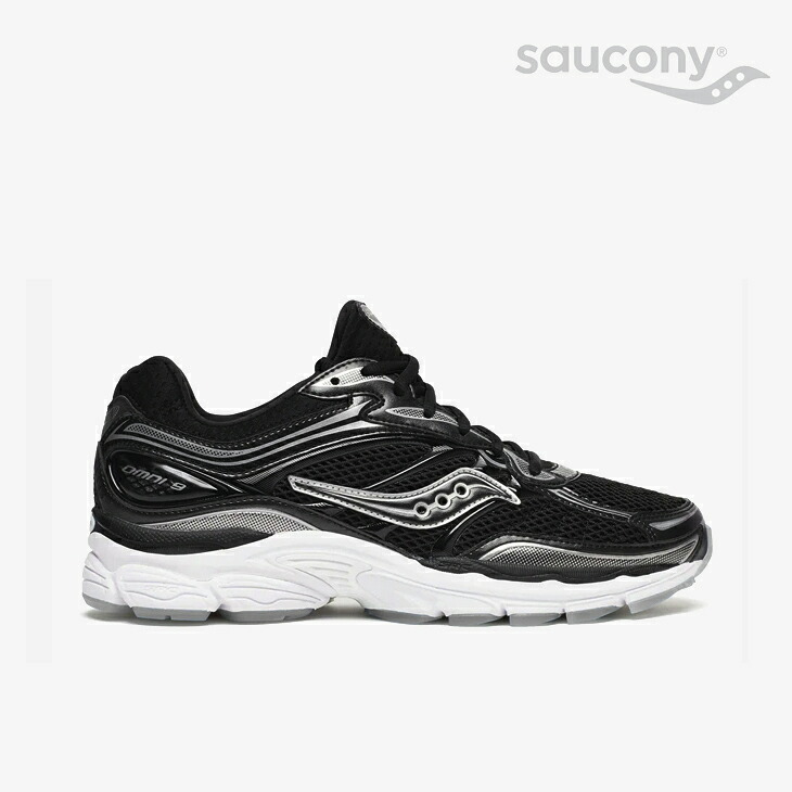 ：SAUCONY｜Progrid Omni 9 Socktop/ サッカニー/労働者階級グリッド オムニ ソックトップ レトロ テック/黒いこと #