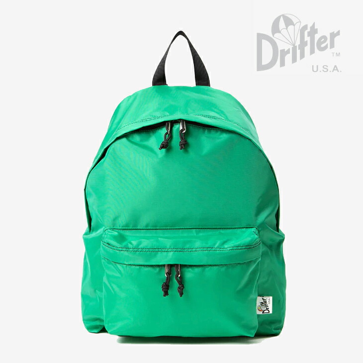 ・DRIFTER USA｜Day Pack Pack Cloth Nylon/ ドリフター/デイ パック パック クロス ナイロン/ケリーｘ #