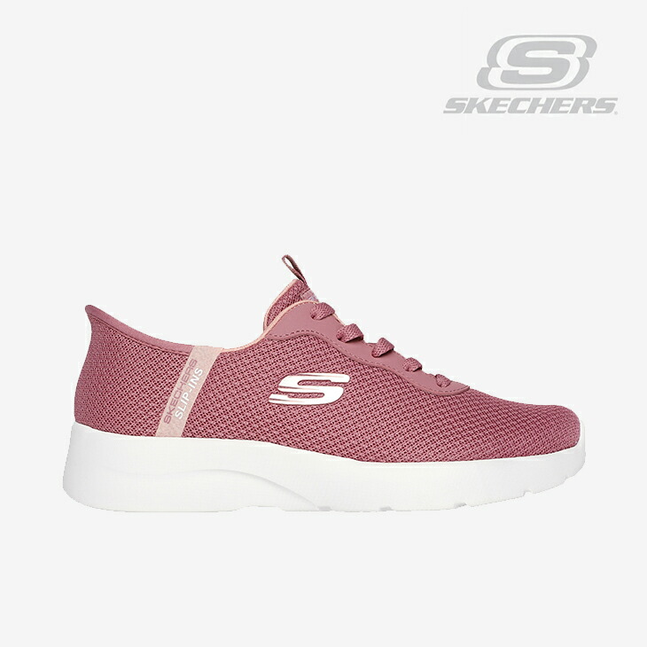：SKECHERS｜W Slip-Ins Dynamight 2.0 Daily Adventure/ スケッチャーズ/スリップインズ ダイナマイト デイリー 冒険/モーブｘマルチ #
