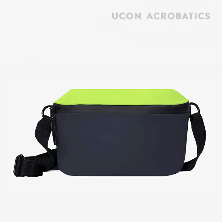 ：UCON ACROBATICS｜Jona Medium Lotus Shoulder/ ユーコン アクロバティックス/ヨナ ミディアム ロータス ショルダー/アシッドライムｘダークネイビー #