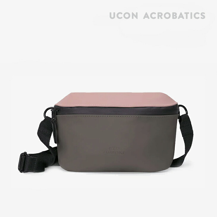 ：UCON ACROBATICS｜Jona Medium Lotus Shoulder/ ユーコン アクロバティックス/ヨナ ミディアム ロータス ショルダー/ローズｘダークグレー #