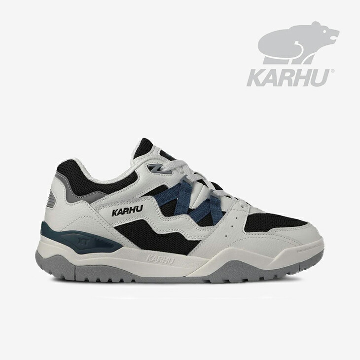 ：KARHU｜Fusion XT/ カルフ/核融合反応 差し交わす形づくる/ブライトホワイトｘディープダイプ #