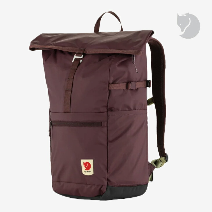 ・FJALLRAVEN｜High Coast Foldsack 24 Daypack/ フェールラーベン/ハイコースト フォールドサック 24 デイパック 背嚢/黒いこと木ノ実 #