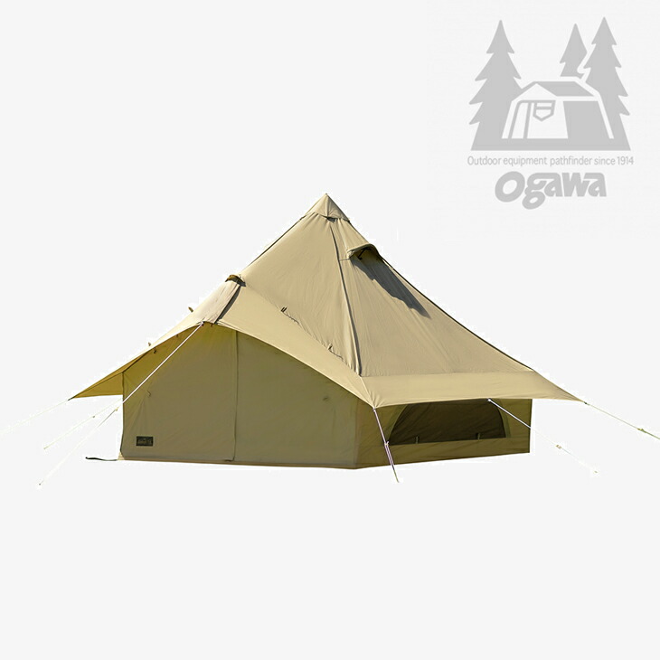 ・OGAWA｜Grocke 8 TC/ オガワ/グロッケ 4人用 テトロン テント/サンドベージュ #