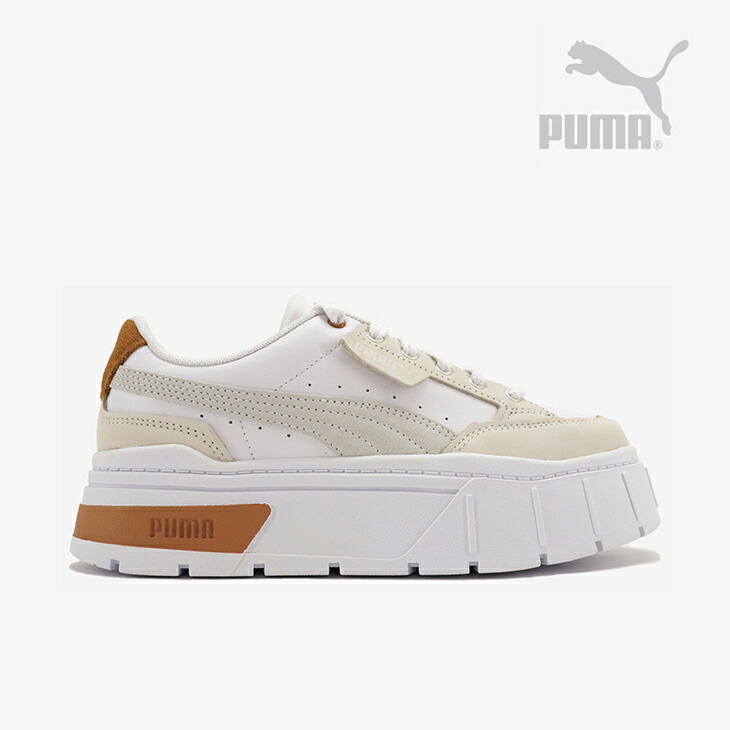 ◆PUMA◆ W MAYZE STACK SELFLOVE 394752 02ASH GRAY WMNS) PUMA Mayze Stack 'Selflove Ash Grey' 394752-02