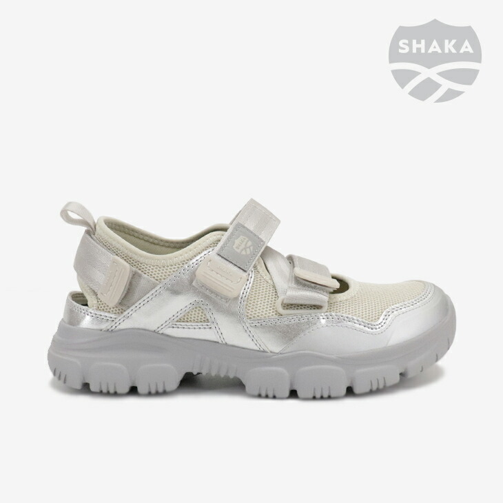 ・SHAKA｜Otter Trail AT/ シャカ/オッター トレイル オールテレイン/シルバーｘリネン # 12,375円