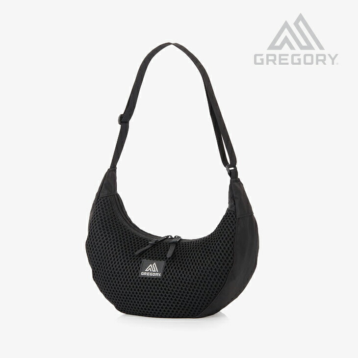 :GREGORY|Luffin Bag Large Pouch/ グレゴリー/ラフィン バッグ ラージ ショルダー ポーチ/ブラックメッシュ #