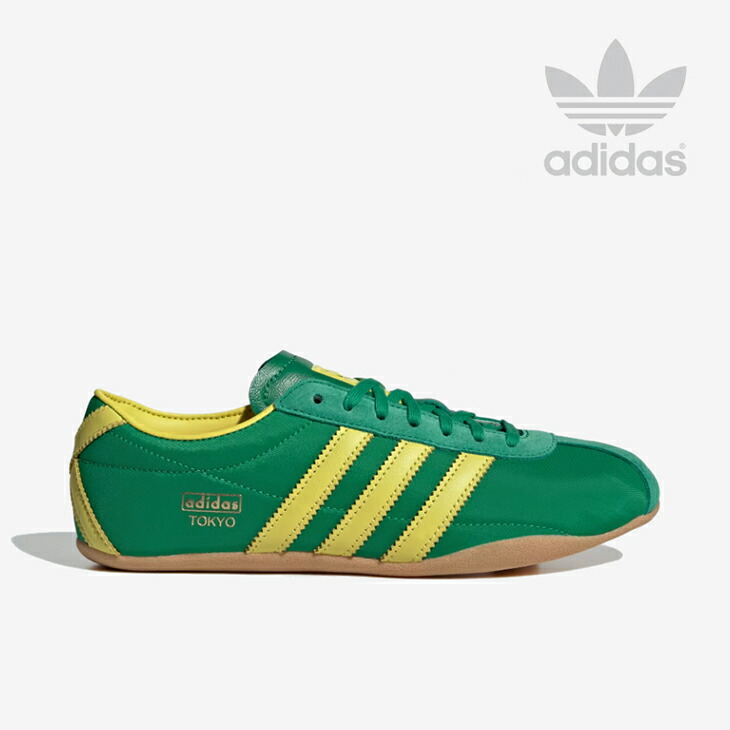 ：ADIDAS Originals｜W Tokyo Nylon/ アディダス/トーキョー ナイロン/緑であることｘピュアサルファー #
