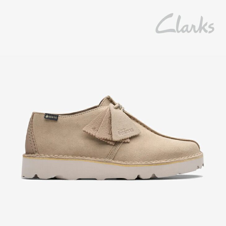 ・CLARKS｜Desert Trek GTX Gore-Tex Suede Vibram/ クラークス/乾荒原 トレック ゴアテックス スエードクロス ビブラム/砂子 #
