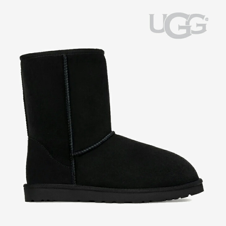 ・UGG｜Classic Short Sheepskin/ アグ/古典派音楽 遊撃手 シープスキン 羊肉/黒いこと #