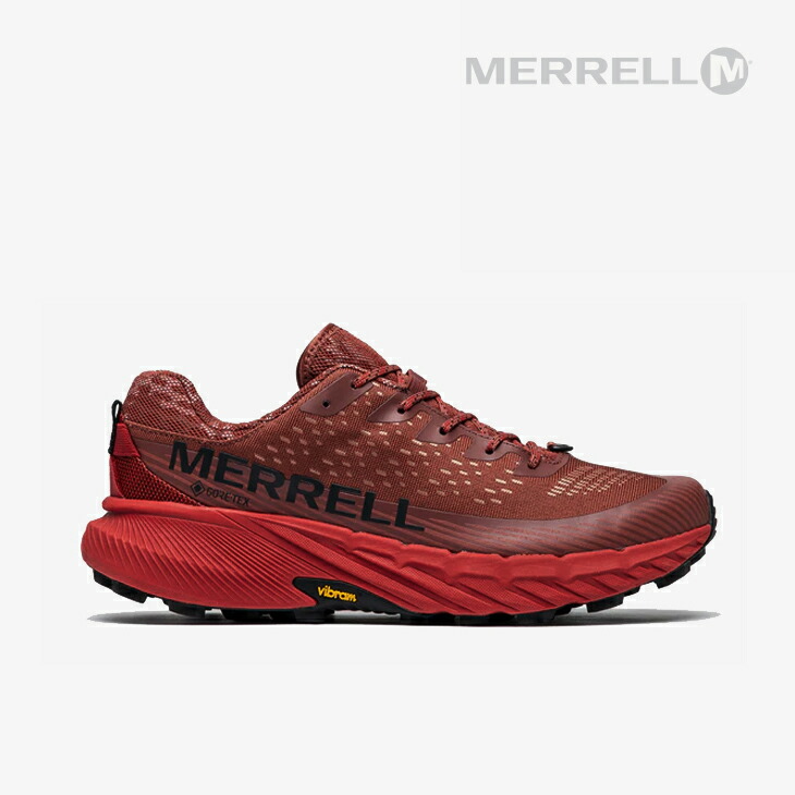 ：MERRELL｜Agility Peak 5 Trail Running Gore-Tex Vibram/ メレル/アジリティー まっ盛り 5 トレイル 駈けっくら ゴアテックス ビブラム/レッドオキサイド #