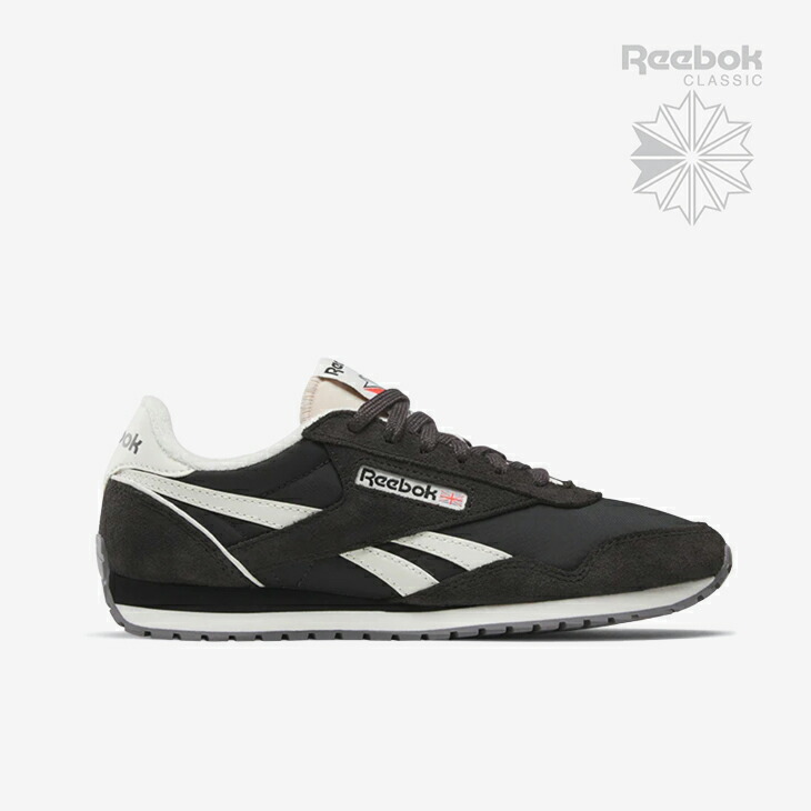 ・REEBOK｜W Classic Az Retro Running Nylon/ リーボック/古典派音楽 アズテック レトロ 駈けっくら ナイロン/ウォッシュドブラックｘ車輪止め #