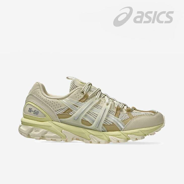 ：ASICS｜Gel-Sonoma 15-50/ アシックス/先だつもの ソノマ フィフティーンフィフティ 生活スタイル クロスカントリー/ヴァニラｘペールオーク #