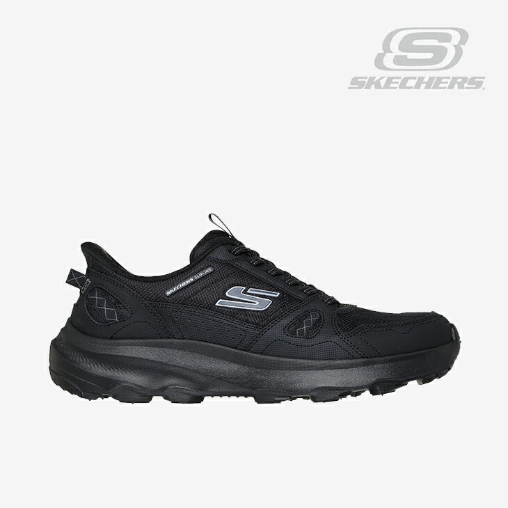 ：SKECHERS｜Slip-Ins Ridge Oak Gateway Trail/ スケッチャーズ/スリップインズ 山の背 オーク材 論理ゲート通い路 トレイル/黒いこと #