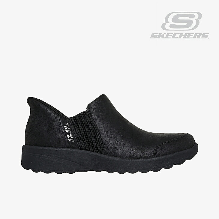 ：SKECHERS｜W Slip-Ins Lovely Vibe Autumn Leaves/ スケッチャーズ/スリップインズ ラブリー バイブ オータム リーブズ/ブラック # 8,753円
