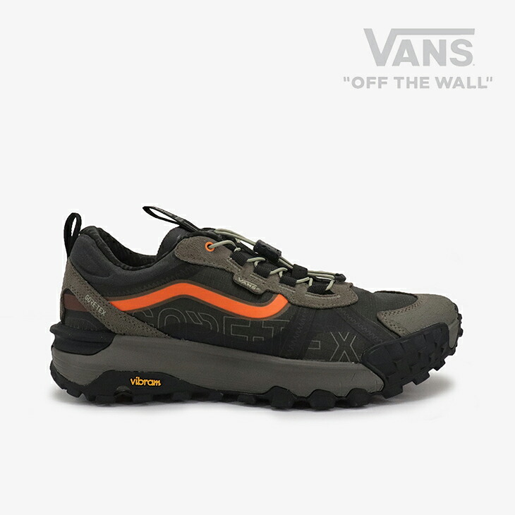 ｀VANS｜MTE Crosspath XC Gore-Tex Vibram Cross-Country/ ヴァンズ/MTE クロスパス XC ゴアテックス ビブラム クロスカントリー/ブラックｘオレンジ #