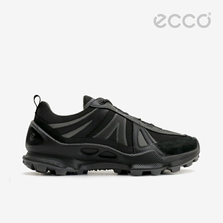 ：ECCO｜Biom C-Trail Gore-Tex Leather Overlay/ エコー/バイオム Cトレイル ゴアテックス レザー オーバーレイ/ブラック #