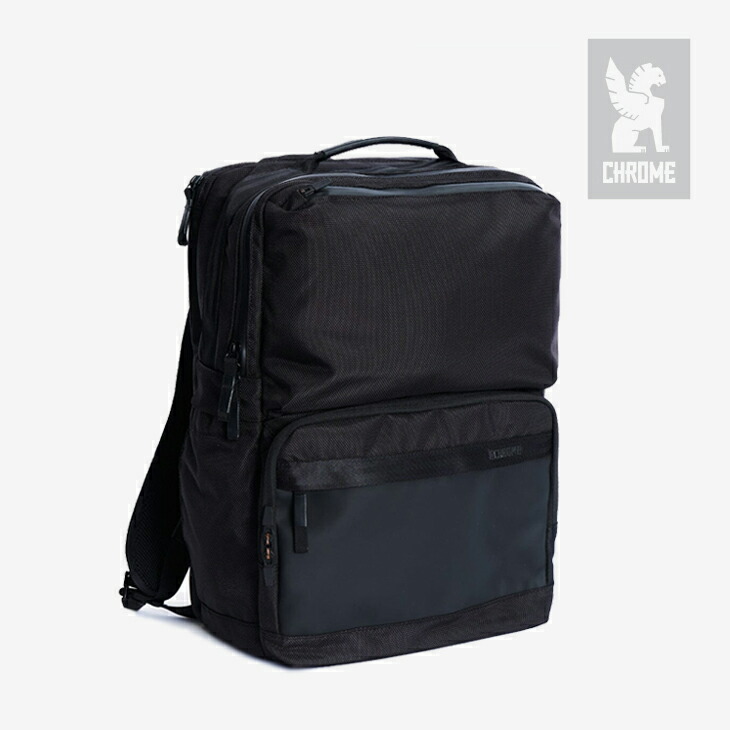 ：CHROME｜Axcel Brief Pack Medium Ballistic Nylon Fidlock Dry Pocket/ クローム/アクセル ブリーフ パック ミディアム バリスティック ナイロン フィドロック ドライ ポケット/ブラック #