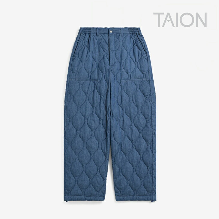 楽天市場】＊TAION｜Military Wide Down Pants Ripstop/ タイオン
