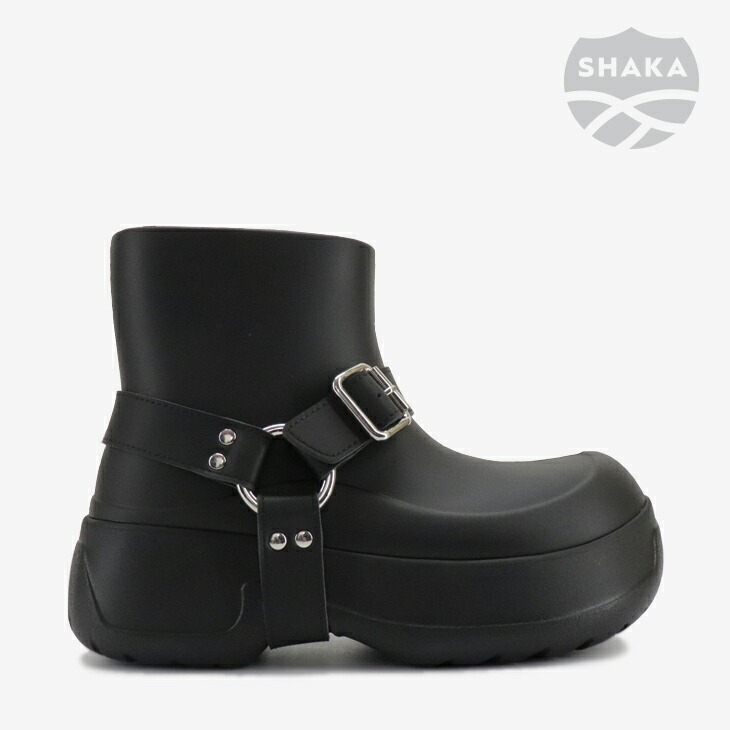 ：SHAKA｜W All Weather Ring Bootie EV Platform/ シャカ/オール ウェザー リング ブーティー EVA プラットフォーム/ブラック #