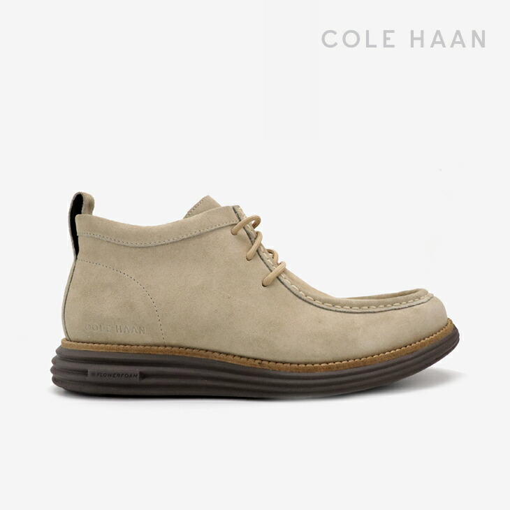 ＊COLE HAAN｜Original Grand Moc Toe Chukka Suede/ コール ハーン/オリジナル グランド モック トゥ チャッカ スエード/タンスエードｘナチュラル #