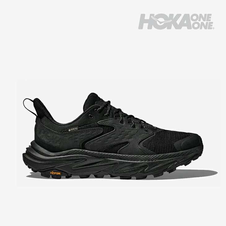 ・HOKA ONE ONE｜Anacapa 2 Low GTX Nubuck Vibram/ ホカ オネ オネ/アナパカ 2 置き目 ゴアテックス ビブラム/黒いこと #