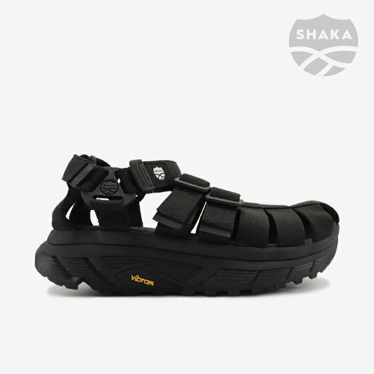 ・SHAKA｜Hiker VB Sandal Vibram/ シャカ/ハイカー VB サンダル ビブラム/黒いこと #
