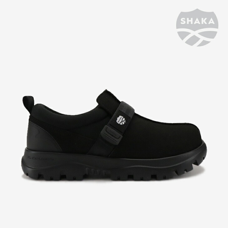 ＊SHAKA｜Trail Mole Moc EX/ シャカ/トレイル ショッピングセンター モック/黒いこと #