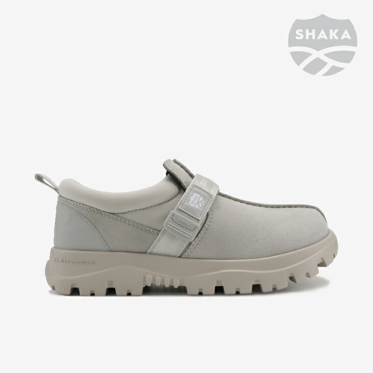 ＊SHAKA｜Trail Mole Moc EX/ シャカ/トレイル ショッピングセンター モック/薄墨色 #