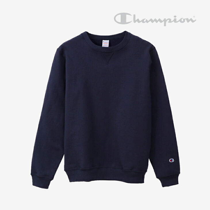 ：CHAMPION｜USA Made Crew Neck Sweat Shirt 9oz Terry Fleece/ チャンピオン/アメリカ メイド クルー ネック スウェットシャツ 9オンス テリーフリース/ネイビー #
