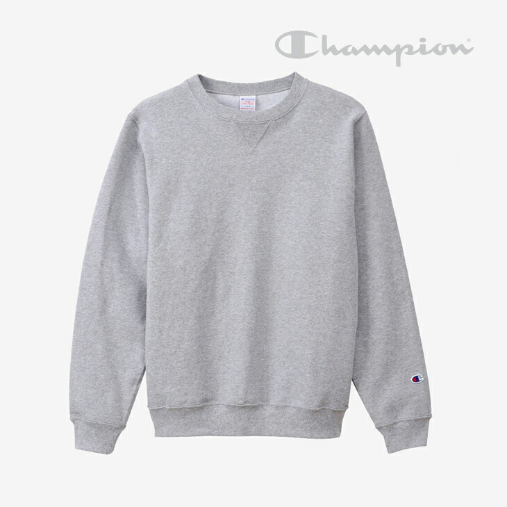 ：CHAMPION｜USA Made Crew Neck Sweat Shirt 9oz Terry Fleece/ チャンピオン/アメリカ メイド クルー ネック スウェットシャツ 9オンス テリーフリース/オックスフォードグレー #