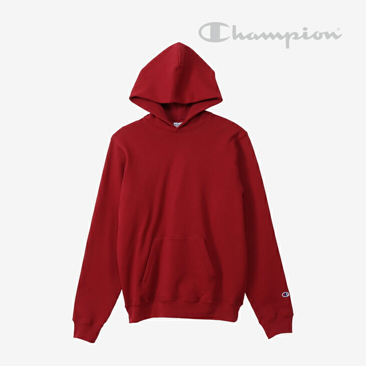 ▲ ｽｰﾊﾟｰSALE 二分の一以下］CHAMPION｜USA Made Hooded Sweat Shirt 9薬局衡オンス Terry Fleece/ はやりっ児/亜米利加 お手伝いさん フーデッド トレイナー 9薬局衡オンス テリーフリース/バーガンディ #