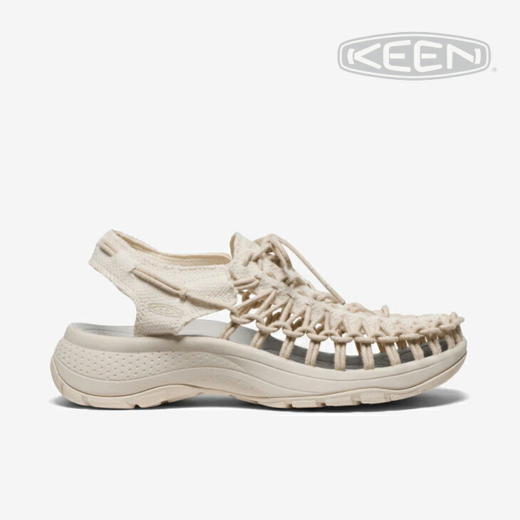 ・KEEN|W Uneek Astoria Canvas Platform/ キーン/ユニーク アストリア キャンバス プラットフォーム/バーチ #|GO ON